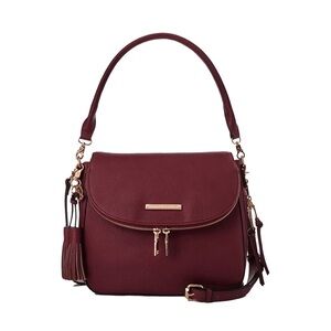 Poppy & Peonies Berry Downtown crossbody